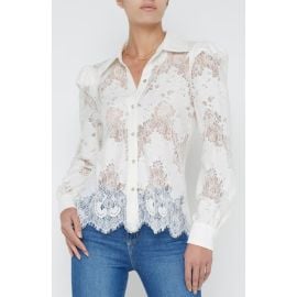 L\'AGENCE Jenica Lace Blouse at Nordstrom