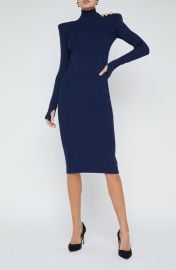 L\'AGENCE Larelle Long Sleeve Sweater Dress at Nordstrom