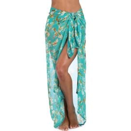 L\'AGENCE Maribel Cherry Sheer Cover-Up Pareo at Nordstrom