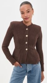L\'AGENCE Melissa Knit Flare Cardigan | Shopbop at Shopbop