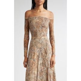 L\'AGENCE Peonie Off the Shoulder Bodysuit at Nordstrom