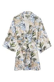 L\'Agence Hayden Jungle Print Wrap Jacket at Nordstrom