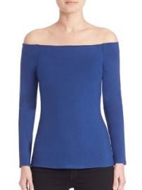 L AGENCE - Cynthia Off-The-Shoulder Top at Saks Fifth Avenue