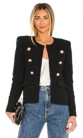 L AGENCE Effie Jacket in Black from Revolve com at Revolve