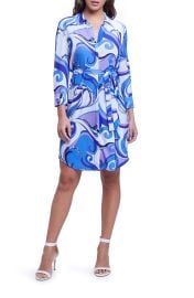 L Agence Addison Shirt Dress at Nordstrom