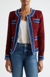 L Agence Agnes Tweed Jacket at Nordstrom