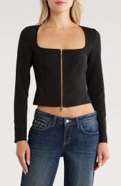 L Agence Ainslee Scoop Neck Top at Nordstrom Rack