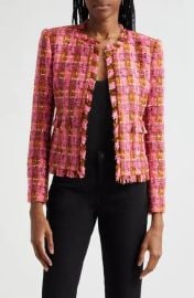 L Agence Angelina Tweed Jacket at Nordstrom Rack