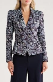 L Agence Bethany Structured Double Breasted Blazer at Nordstrom Rack