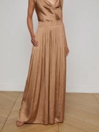 L Agence Calista Silk Cowl Neck Camisole at L'Agence