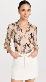 L Agence Camille 3 4 Sleeve Blouse at Shopbop