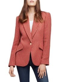 L Agence Chamberlain Houndstooth Blazer at Bloomingdales