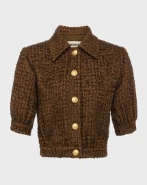L Agence Cove Jacket in Pine at Neiman Marcus
