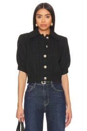 L Agence Cove Tweed Jacket at Revolve