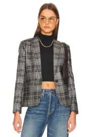 L Agence Diana Skinny Lapel Blazer at Revolve