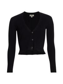 L Agence Hazel Cropped Cardigan at Saks Fifth Avenue