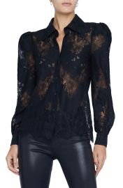 L Agence Jenica Lace Blouse at Nordstrom