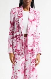 L Agence Jordana Tie Waist Blazer at Nordstrom