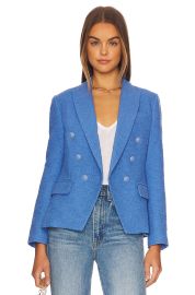 L Agence Kenzie Double Breasted Blazer at Revolve