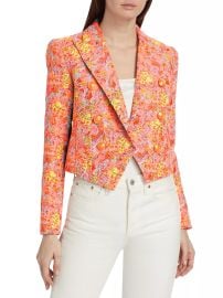 L Agence Lila Boxy Blazer at Saks Fifth Avenue