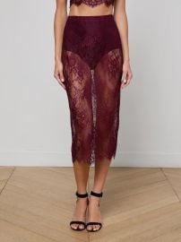 L Agence Makena Lace Pencil Skirt at L'Agence