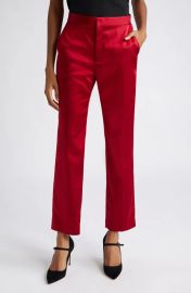 L Agence Rebel Satin Ankle Pants at Nordstrom