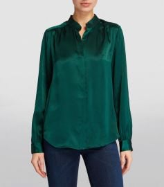 L Agence Silk Bianca Blouse at Harrods