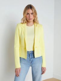 L Agence Sofia Knit Blazer at L'Agence