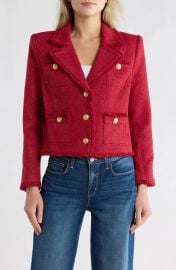 L Agence Sylvia Metallic Blazer at Nordstrom Rack