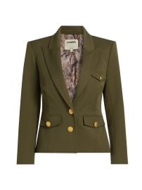 L Agence Wylla Structured Blazer at Saks Fifth Avenue