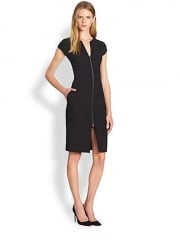 L Agence Zip Front Dress at Saks Fifth Avenue