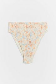 L Space Bitsy Smocked Bikini Bottoms at Anthropologie