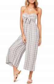 L Space Strapless Riri Wide Leg Jumpsuit   Nordstrom at Nordstrom