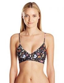 L Space Women  39 s Chloe Wrap Liberty Love Bikini Top at Amazon