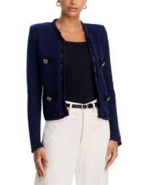 L39AGENCE Astor Contrast Trim Cardigan Bloomingdale39s at Bloomingdales