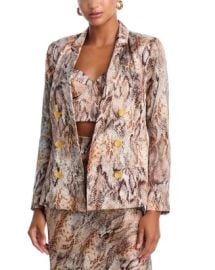 L39AGENCE Colin Double Breasted Silk Blazer Bloomingdale39s at Bloomingdales