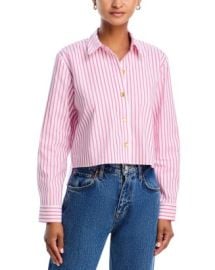 L39AGENCE Cosette Crop Shirt Bloomingdale39s at Bloomingdales
