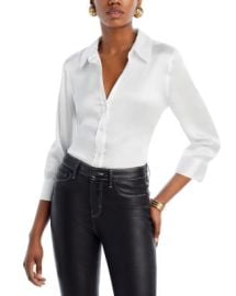 L39AGENCE Dani Silk Charmeuse Blouse Bloomingdale39s at Bloomingdales