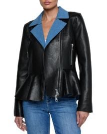 L39AGENCE Lyric Leather Biker Jacket Bloomingdale39s at Bloomingdales