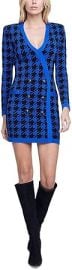 L39Agence Womens Odell Houndstooth Mini Sweaterdress at Womens Clothing store at Amazon