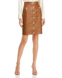 LAGENCE Amira Faux Leather Pencil Skirt Bloomingdales at Bloomingdales