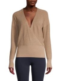 LAGENCE Blair Crossover Sweater on SALE at Saks Off 5th