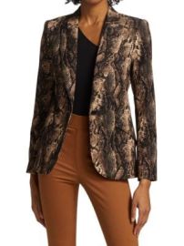 LAGENCE Chamberlain Snake Print Blazer on SALE at Saks Off 5th