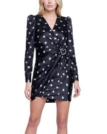 LAGENCE Clarice Wrap Mini Dress Bloomingdales at Bloomingdales