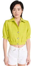 LAGENCE Cove Crop Short Sleeve Jacket at Shopbop