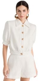 LAGENCE Cove Crop Short Sleeve Jacket at Shopbop