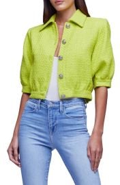 LAGENCE Cove Tweed Crop Jacket at Nordstrom