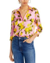 LAGENCE Dani Silk Blouse Bloomingdales at Bloomingdales