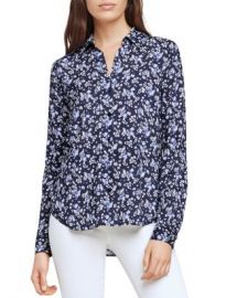 LAGENCE Holly Floral Print Shirt   Bloomingdales at Bloomingdales