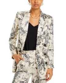 LAGENCE Jayda Silk Paisley Blazer Bloomingdales at Bloomingdales